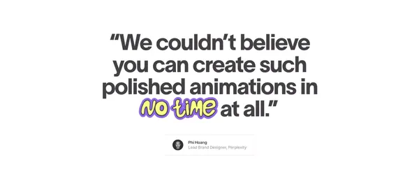 Jitter ·  A fast and simple motion design tool on the web - Landing design inspiration