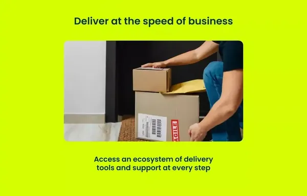 Nash - Reliable local delivery for any business - Landing design inspiration