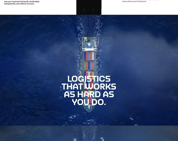 United Carriers | One operator every leg of the journey - About Us  design inspiration