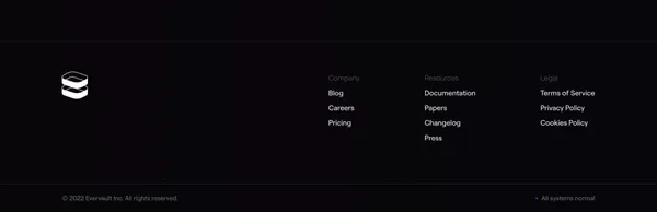 Encryption Infrastructure — Evervault - Landing design inspiration