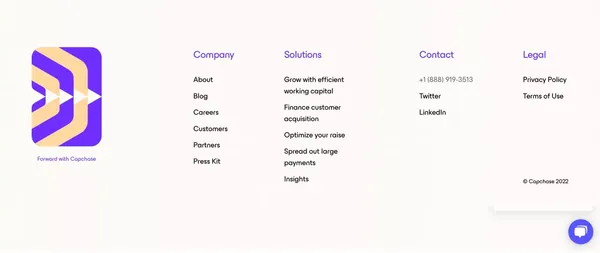 Growth Financing | Upfront Cashflow to Fund Your Growth | Capchase - Landing design inspiration