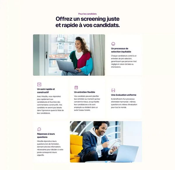 Hirezilla - Landing design inspiration