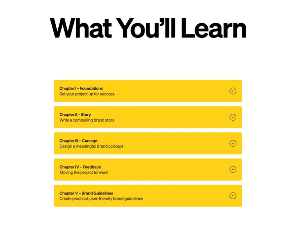 Brand Process Playbook by For Good Design Lab - Landing design inspiration