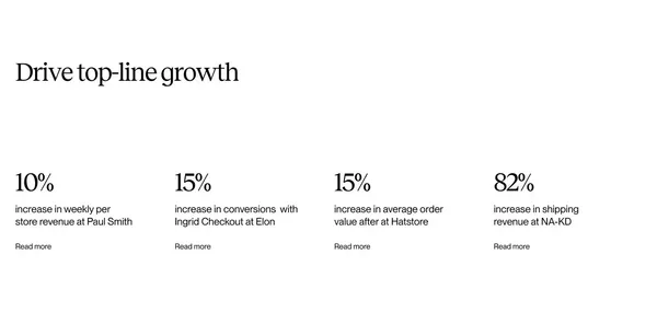 Ingrid – Optimize delivery. Delight customers. - Landing design inspiration