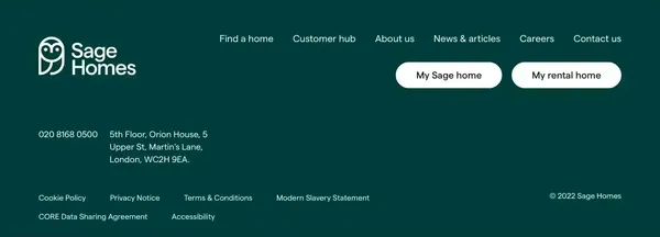 Sage Homes | Providers of quality, affordable homes - Landing design inspiration