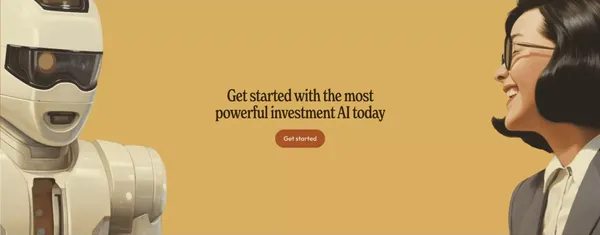 Gradient: AI for Investors - Landing design inspiration
