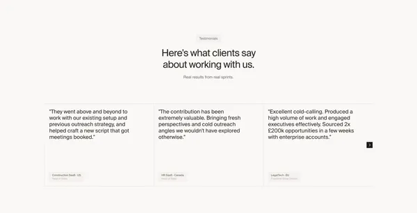 aconia GTM - Landing design inspiration