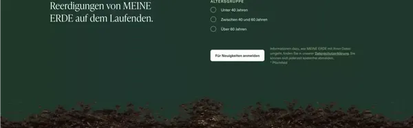 Reerdigung - alle Antworten zur natÃ¼rlichen Bestattung - Landing design inspiration