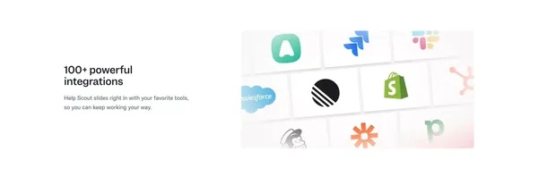 Help Scout: Shared Inbox, Help Center, & Live Chat Software - Landing design inspiration