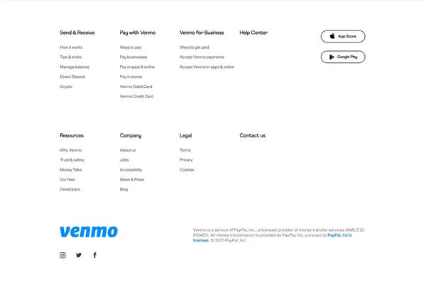Venmo Teen Account | Venmo - Landing design inspiration