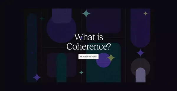 Coherence — The First Developer Experience Platform - Landing design inspiration