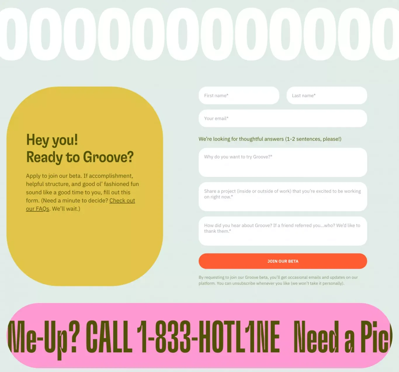 Call to action