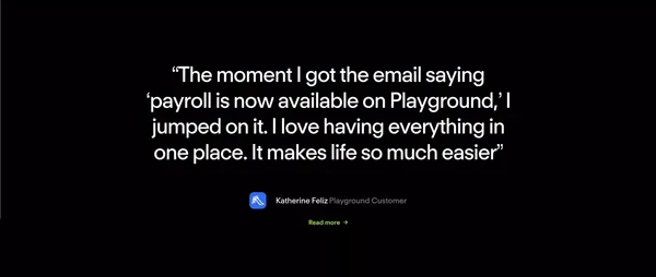 Embedded Payroll for Platforms | Check - Landing design inspiration