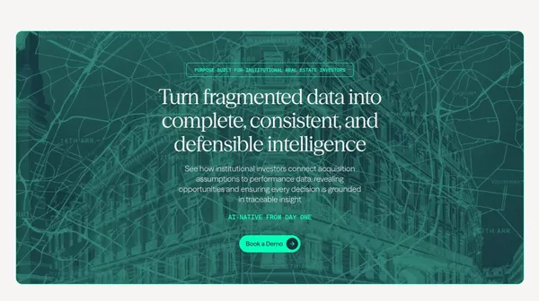 Real Estate Investment Management Platform | GoCanopy - Landing design inspiration