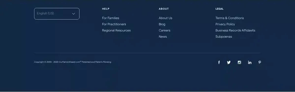 OurFamilyWizard - Best Co-Parenting App for Child Custody - Landing design inspiration