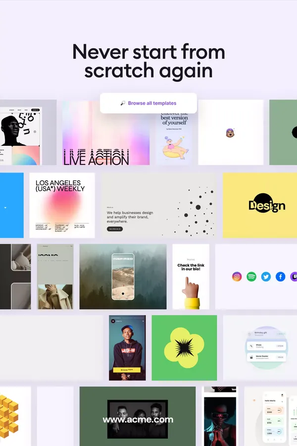 Jitter · Fast and simple motion design tool. - Landing design inspiration