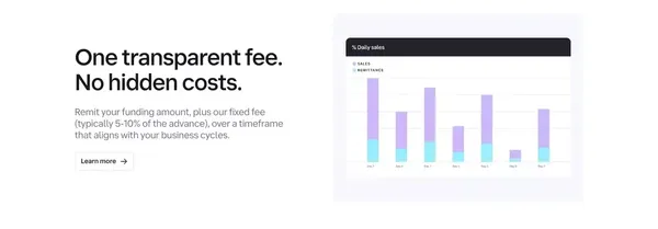 eCommerce, Amazon & Wholesale Funding | $5K-$20M | Wayflyer - Landing design inspiration