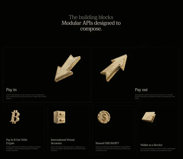 Fin — Global Money Movement | Fin.com - Landing design inspiration
