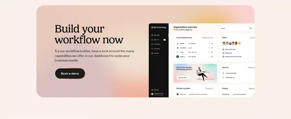 Bits Technology - Landing design inspiration