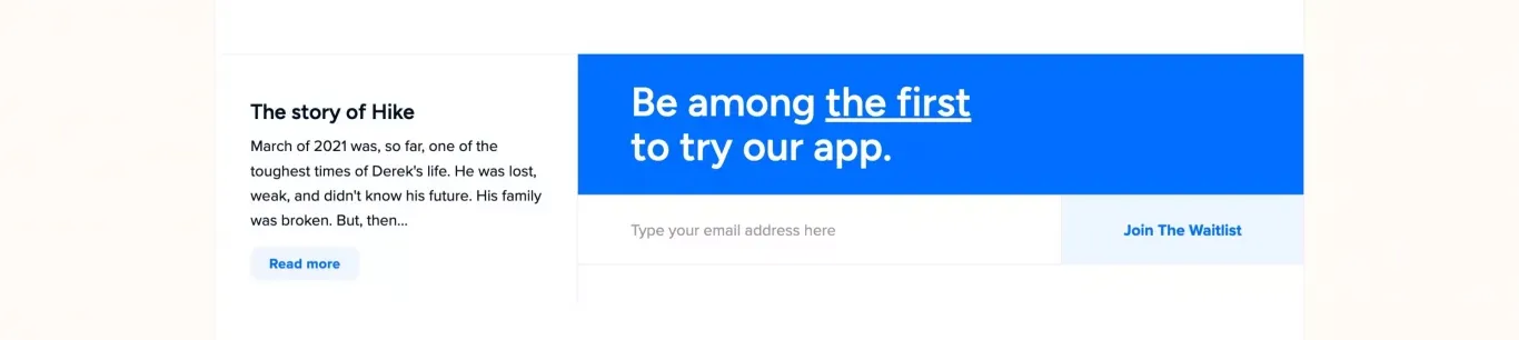 Call to action