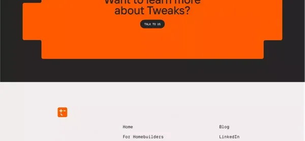 Tweaks - The Platform for Home Upgrades - Landing design inspiration