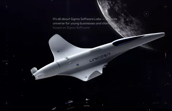 Home - Sigma Software Labs - Landing design inspiration