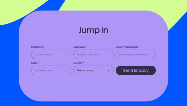 YouBallin - Landing design inspiration