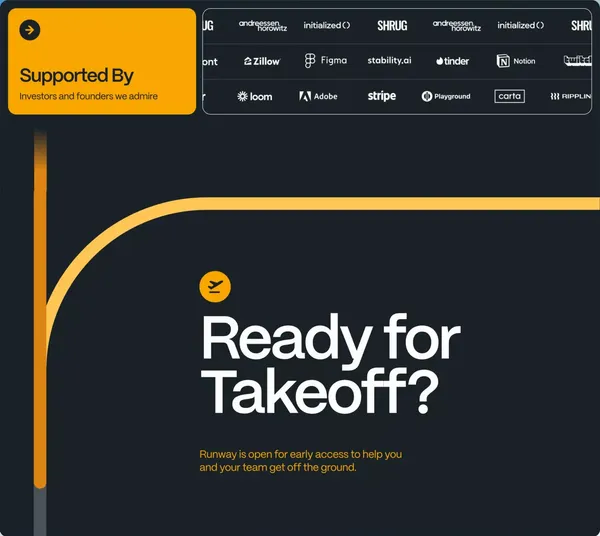 Runway Financial - Landing design inspiration