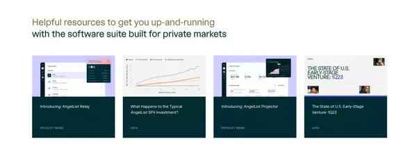 Relay | AngelList - Landing design inspiration