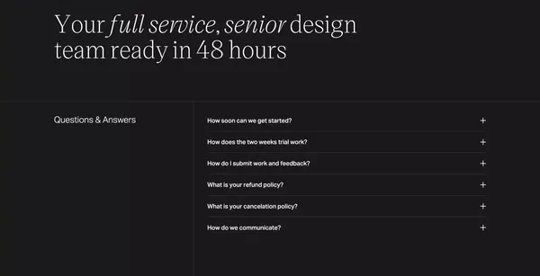 Figurative Design Studio - Portfolio design inspiration