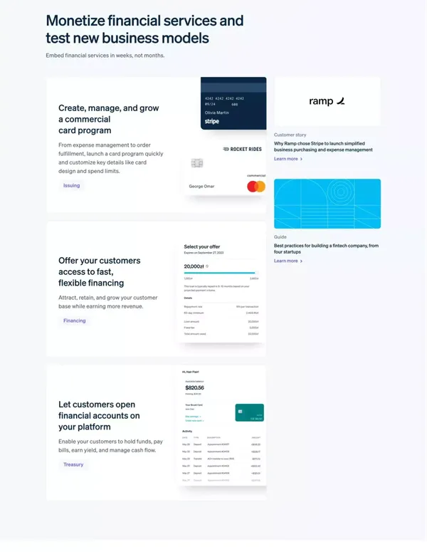 Payment Processing Tools & Resources for Startups - Landing design inspiration