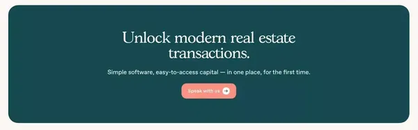 Setpoint — the modern real estate funding platform - Landing design inspiration