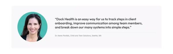 HIPAA-Compliant Task Management & Workflow Automation | Dock Health - Landing design inspiration