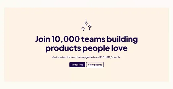 Customer Insights Hub — Dovetail - Landing design inspiration