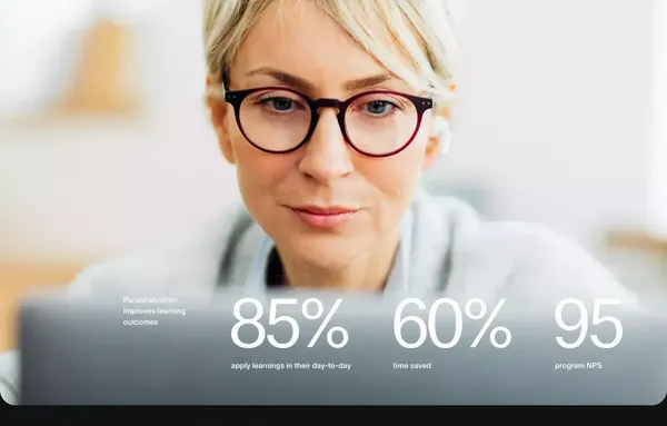 Personalized, collaborative learning | Sana Labs - Landing design inspiration