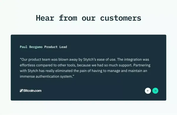All-in-one platform for authentication and identity management | Stytch - Landing design inspiration