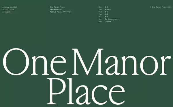 One Manor Place - Landing design inspiration