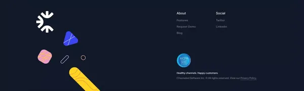 Channeled - Landing design inspiration