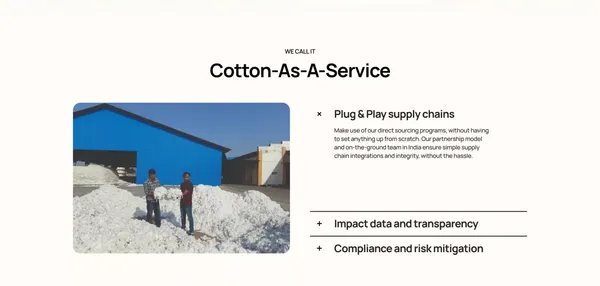 Materra 🌱 Future-Proof Cotton - Landing design inspiration