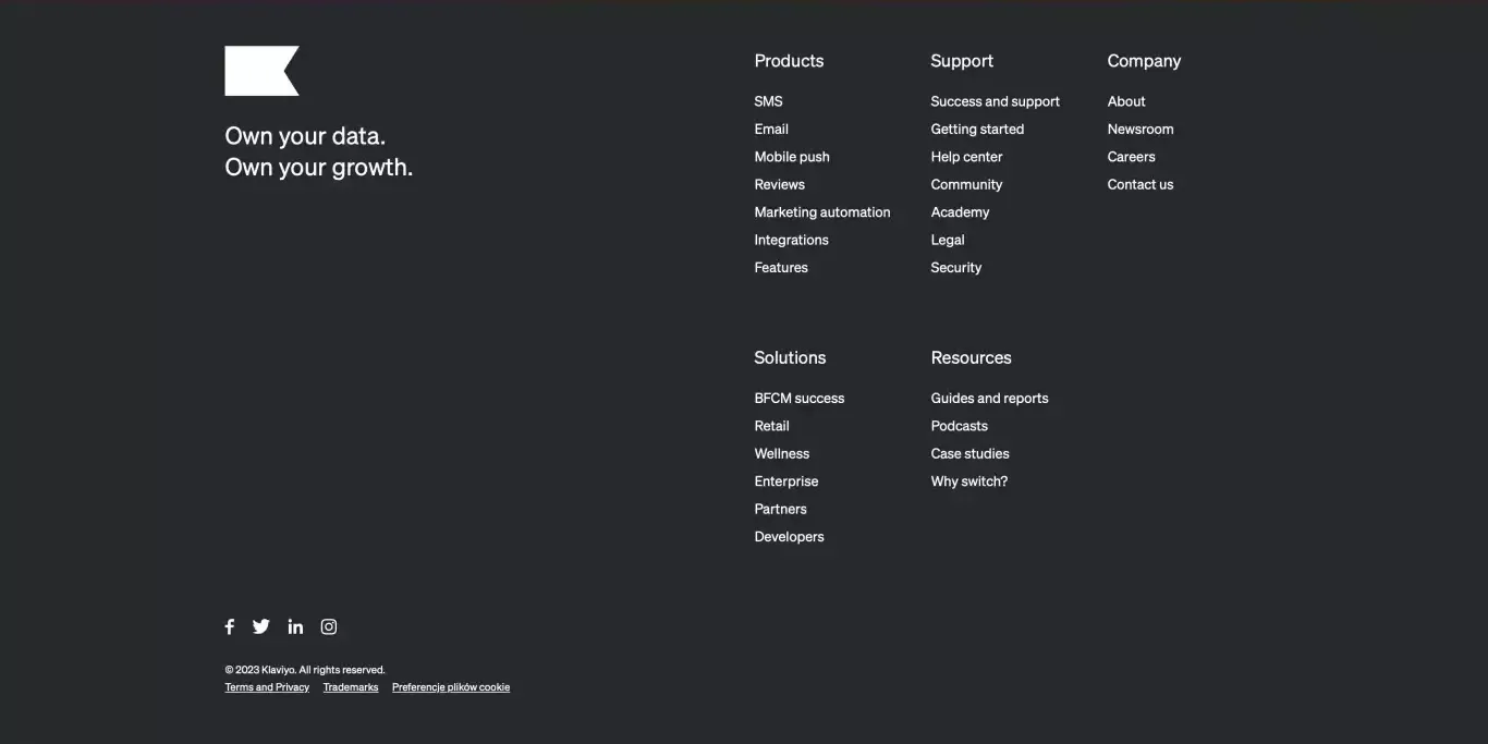 Footer