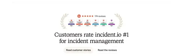 All-in-one incident management platform | incident.io - Landing design inspiration