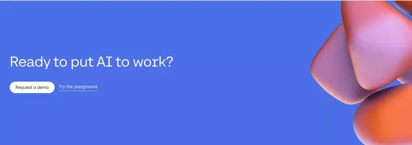 The World's Leading AI Platform for Enterprise | Cohere - Landing design inspiration
