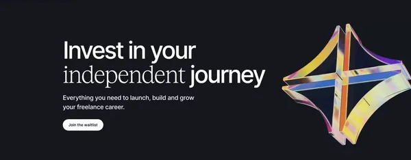 Independence starts here | Contra - Landing design inspiration