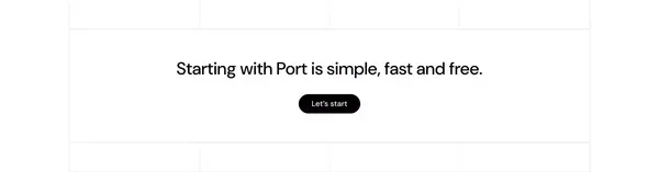 Internal Developer Portal & Platform | Port - Landing design inspiration
