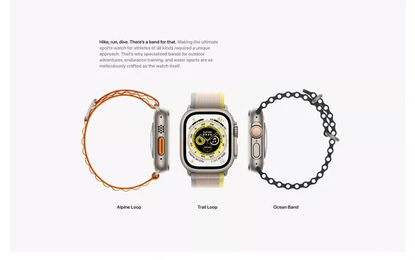 Apple Watch Ultra - Apple - Landing design inspiration