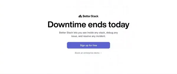 Better Stack: Spot, Resolve, and Prevent Downtime. - Landing design inspiration