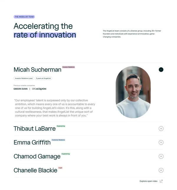 2024 Year in Review | AngelList - Other design inspiration