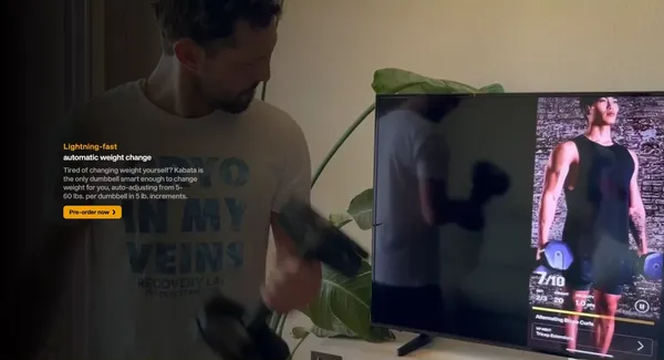 Kabata | The World's First AI-Powered Dumbbells - Landing design inspiration