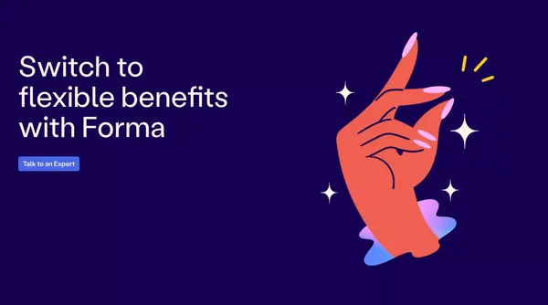 Forma | Employee benefits that flex to fit everyone’s life - Landing design inspiration