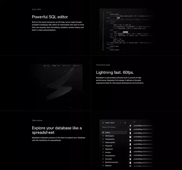 Basedash | The AI-native Business Intelligence Platform - Landing design inspiration